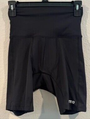 Forme Science Unisex‎ Black High Waisted Ergo Posture Correcting Biker Shorts Sm